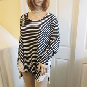 NWT - LOUISE PARIS knit top - sz 2X - MSRP $54.00